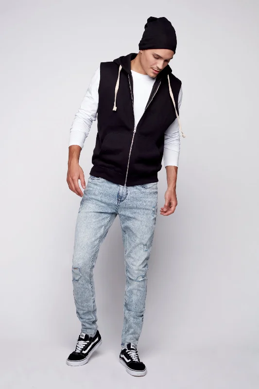 Weekend Bargains to Relish IDOL - Basic 5 Pockets Skinny  Jean - Indigo Acid