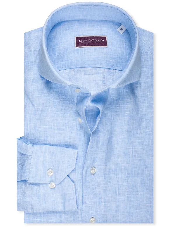 Price Smash Beach Boys Linen Shirt Blue