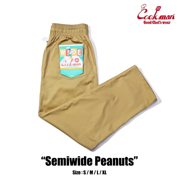Weekend Special Cookman Chef Pants Semiwide : Peanuts