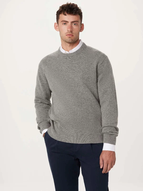 Grand Opening Sale The Lambswool Sweater - Grey