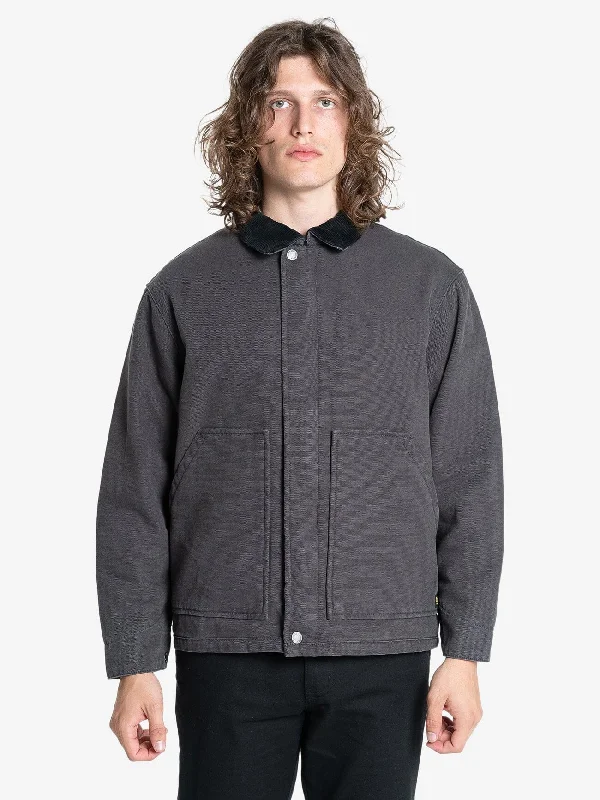 Weekend Offers That Please Thrills Union Jacket - Dark Charcoal