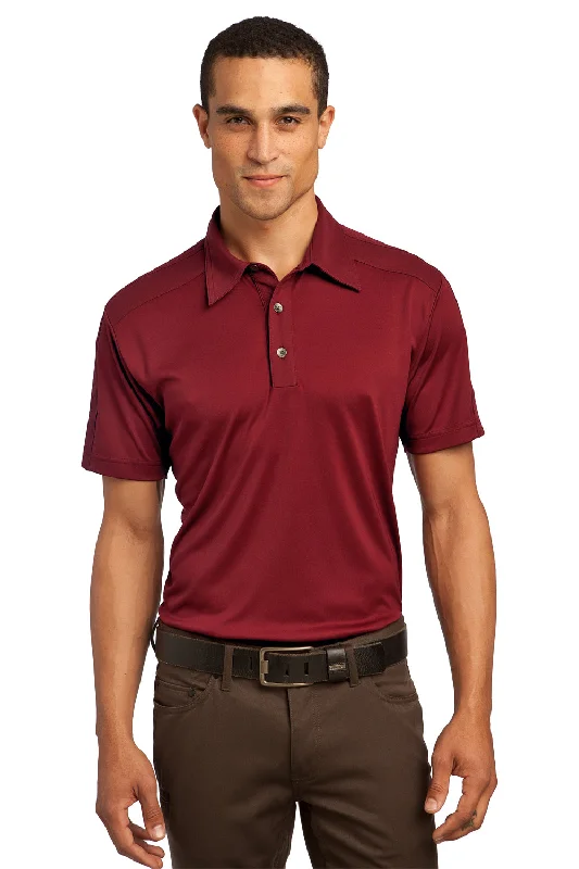 Pay Less Ogio Mens Hybrid Moisture Wicking Short Sleeve Polo Shirt - Rebel Red - Closeout
