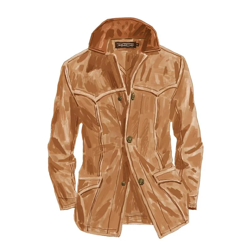 Weekend Discounts to Enjoy Mr. Parker’s Suede Jacket