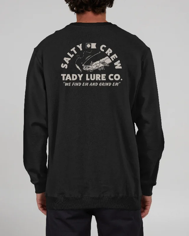 Low Prices Tady Vintage Crew Fleece - Pigment Black