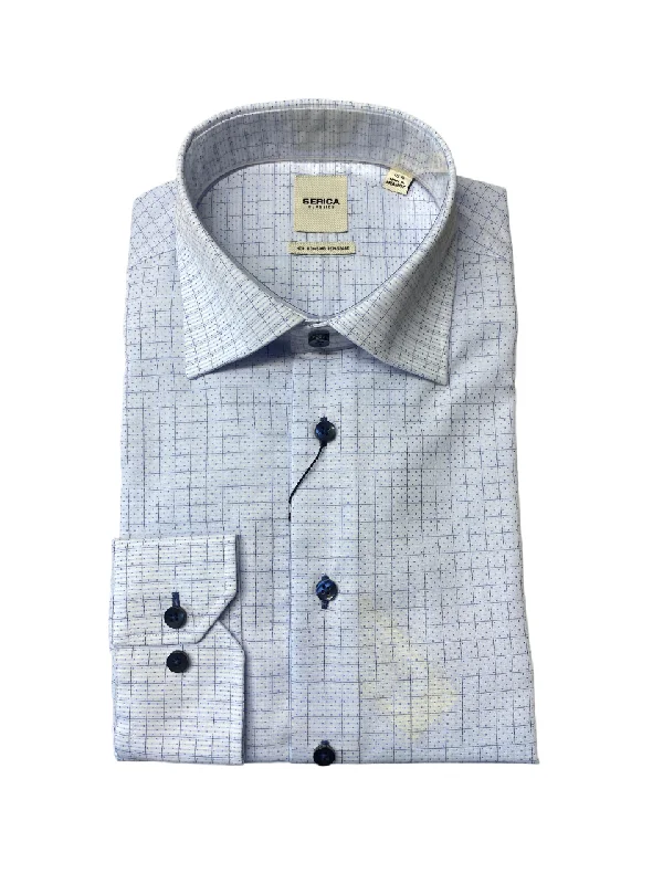 Super Savings Serica Dress Shirt - C - 2462150 15 Blue