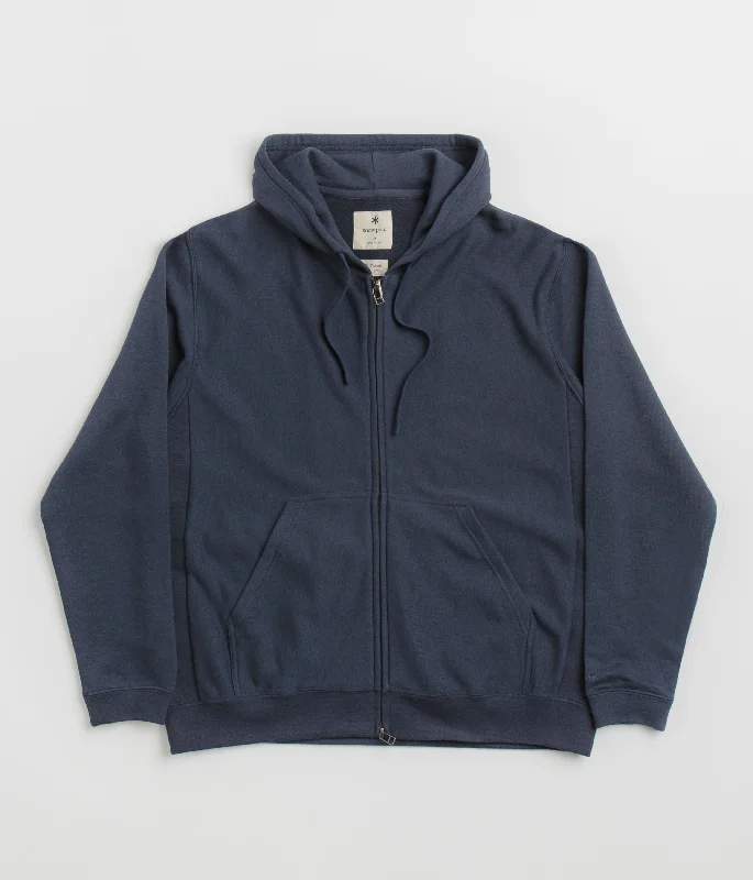 Massive Deals Snow Peak Takibi Zip Hoodie - Navy