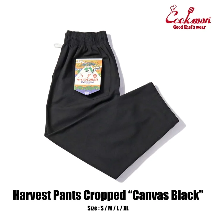 Crazy Deals Cookman Harvest Pants Cropped Canvas - Black