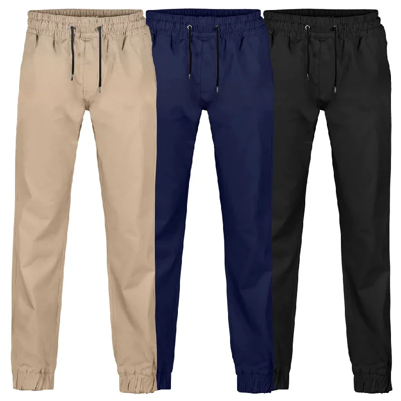Super Savings BAD 247™ SLIM FIT CUFFED ELASTIC WAIST CHINO WORK PANTS