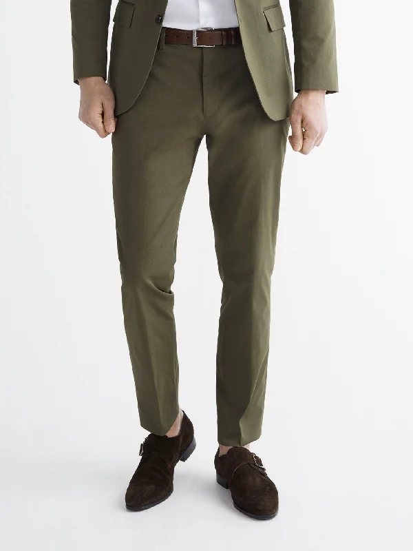 Inventory Reduction Men's James Pant Modern Fit - Olive