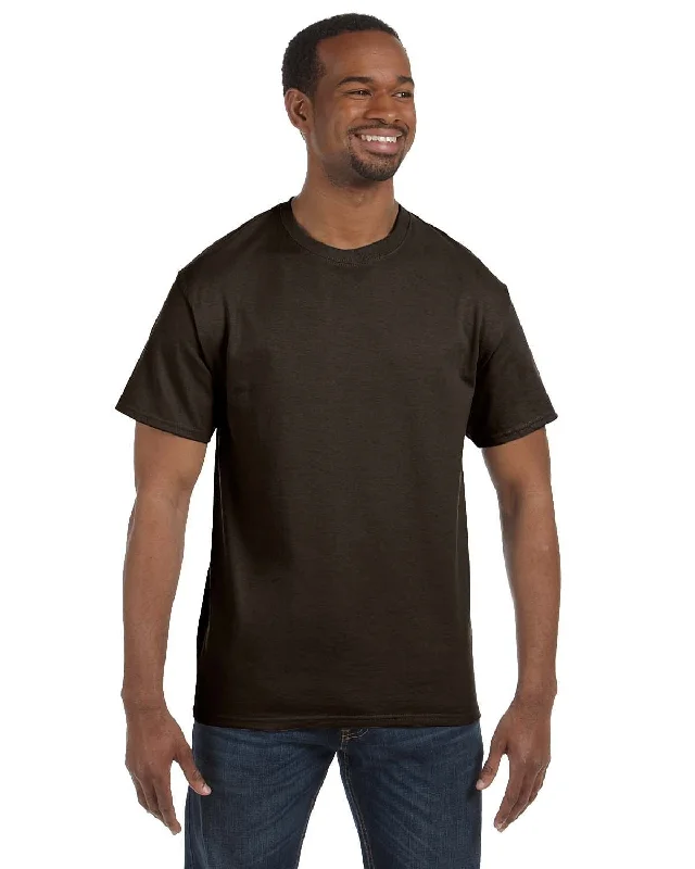 Weekend Specials You Can't Miss Hanes Authentic-T T-shirt | Dark Chocolate