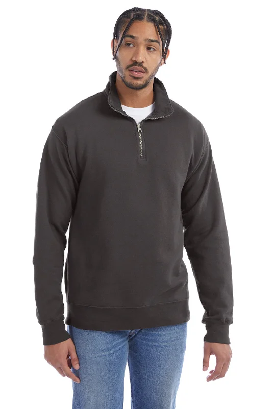 Price Drop ComfortWash By Hanes Mens 1/4 Zip Sweatshirt - New Railroad