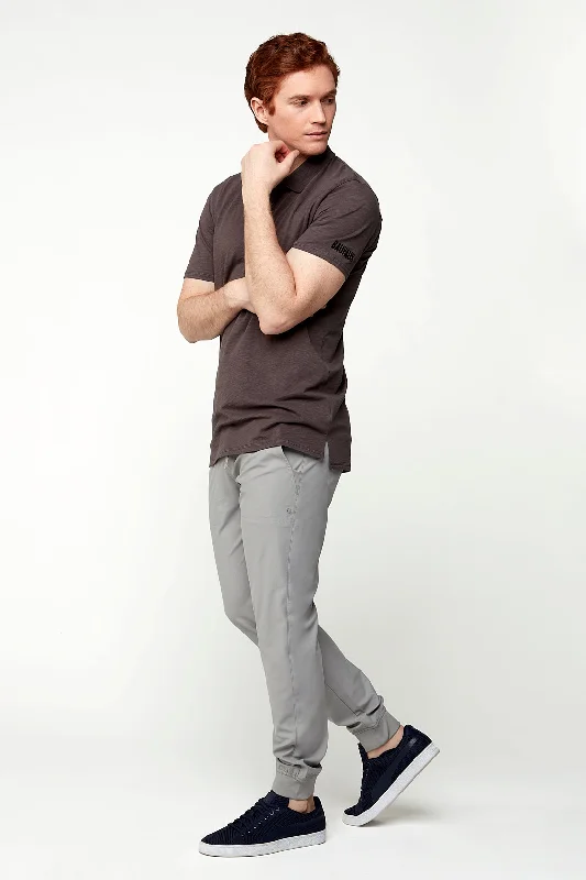 Lowest Price AXEL - Pull-On Jogger with Elasticized Waist & Cuffs - Light Grey