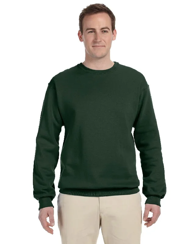 Deep Discounts Jerzees 50/50 Crewneck Sweatshirt | Forest Green