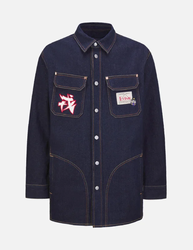 Weekend Offers That Impress Daruma Denim Shirt Jacket