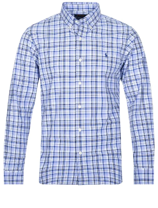 Weekend Savings Spectacular Poplin Long Sleeve Sport Shirt Multi