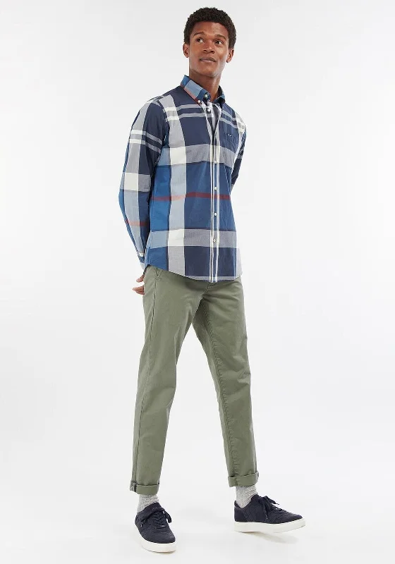 Weekend Bargains to Love Barbour Harris Tailored Shirt, Summer Navy