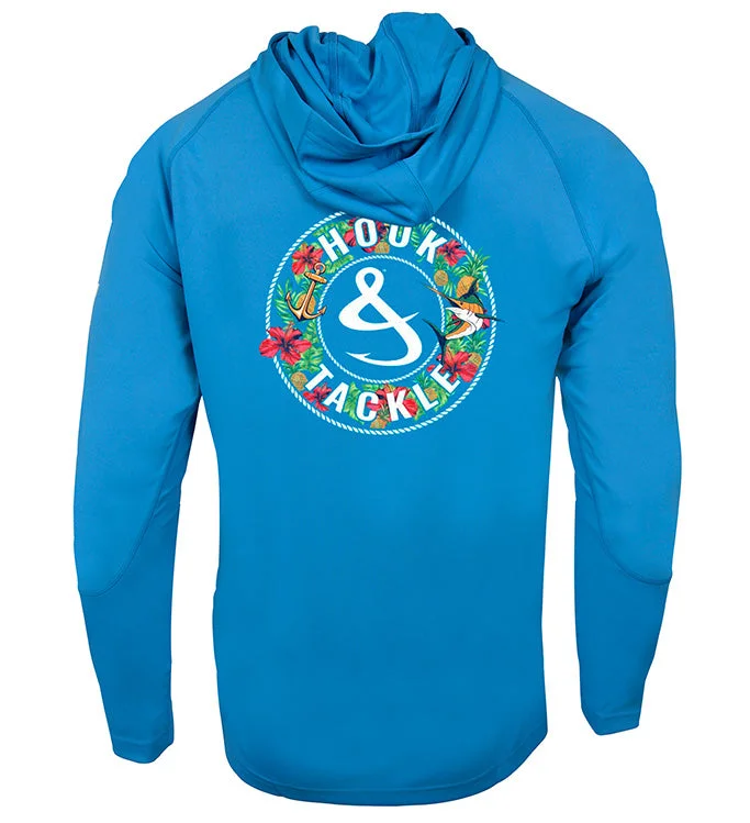 Midnight Madness Men's Tropic Mix UV Fishing Hoodie