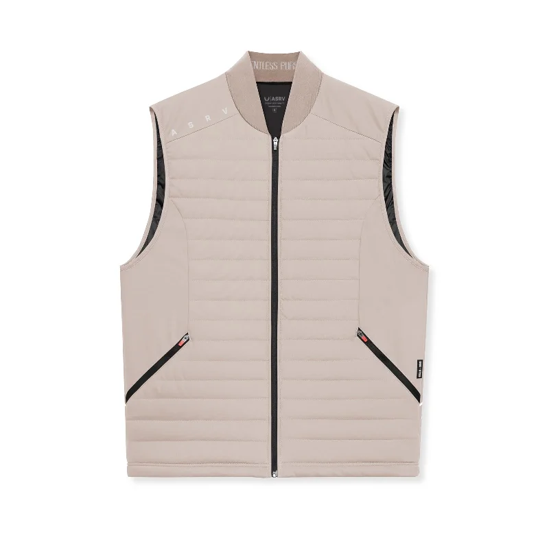 Weekend Bargains Galore 0720. Waterproof Insulated Run Vest  - Chai