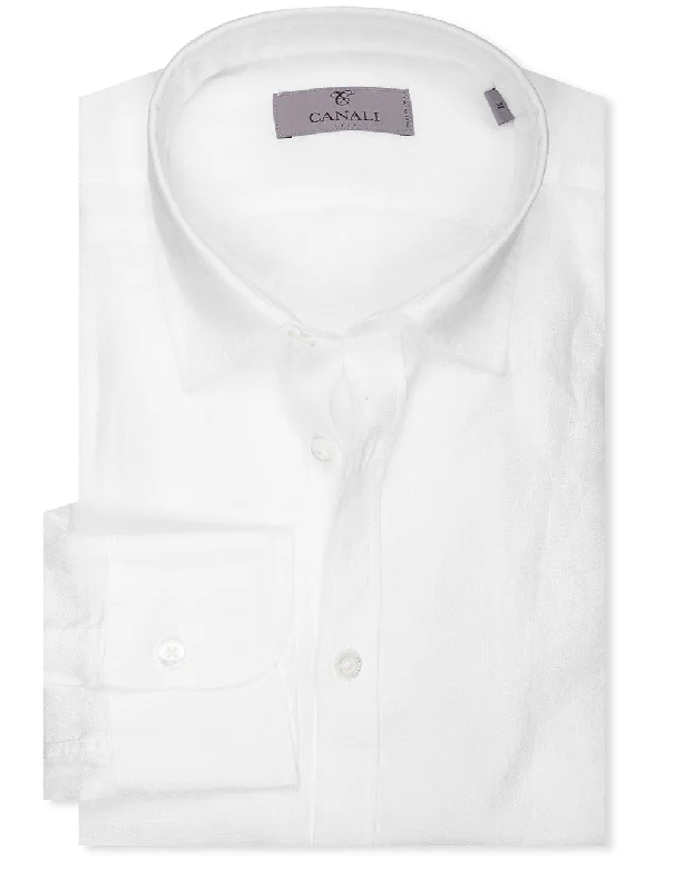 Special Buy Linen Shirt Pure White