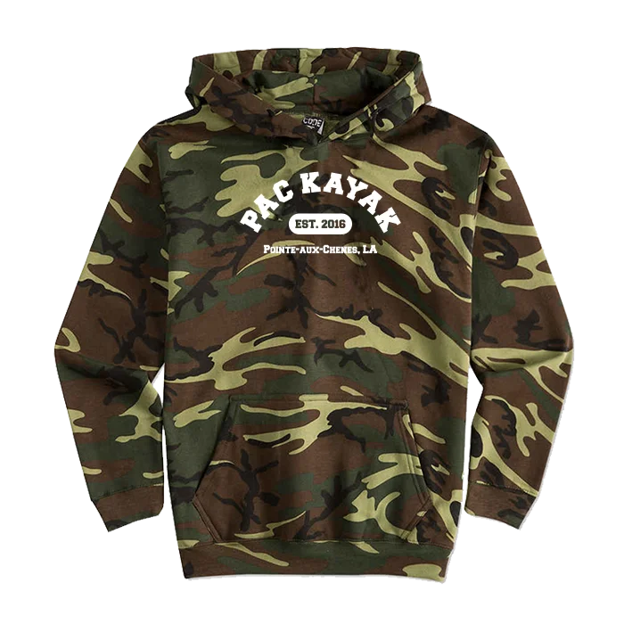 Unmissable Sale #PACKAYAK Camo Hoodie