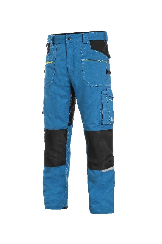 Can't Miss CXS STRETCH, BRIGHT BLUE-BLACK, MEN´S WORK PANTS
