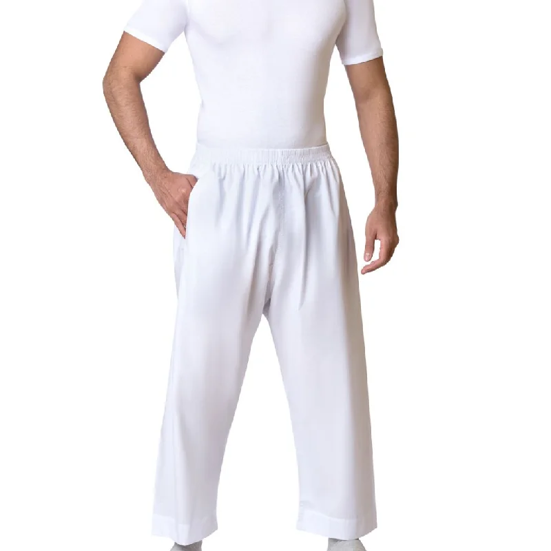 Weekend Deals That Spark Al Aseel White Thobe Pants Model R-G (Single-Pocket)