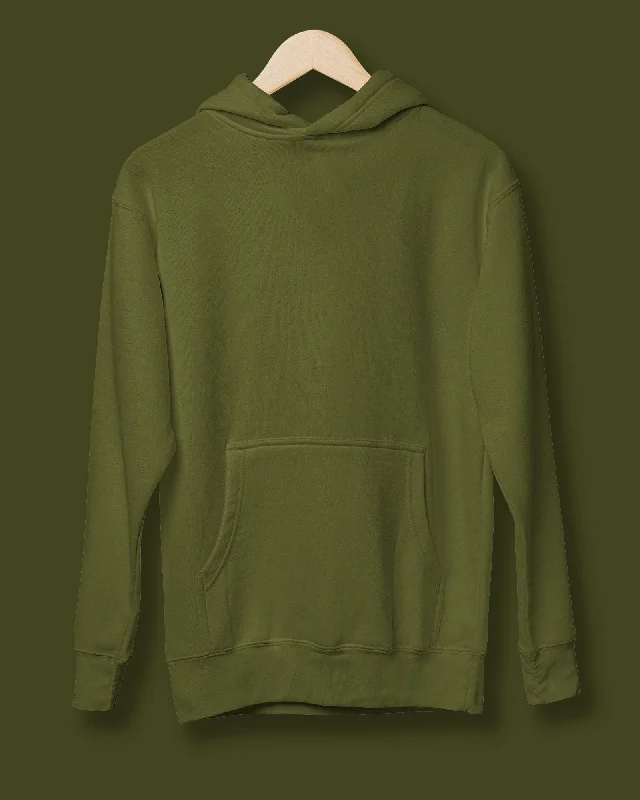 Special Savings Classic Hoodie: Olive Green