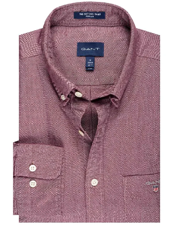 Weekend Savings Spectacular Regular Fit Oxford Shirt Port Red