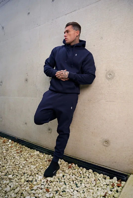 Exclusive Offers Father Sons Navy Relaxed Fit Rib Panel Bottoms - FSH724