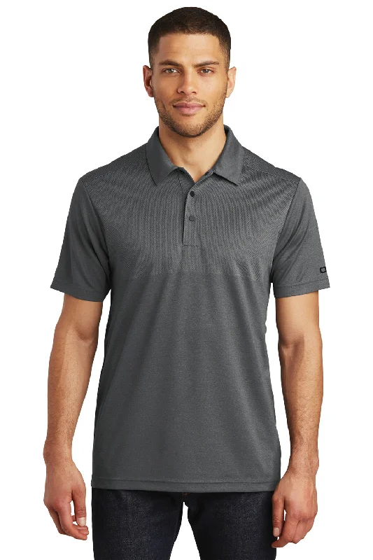 Limited Time Ogio Mens Surge Moisture Wicking Short Sleeve Polo Shirt - Heather Diesel Grey - Closeout