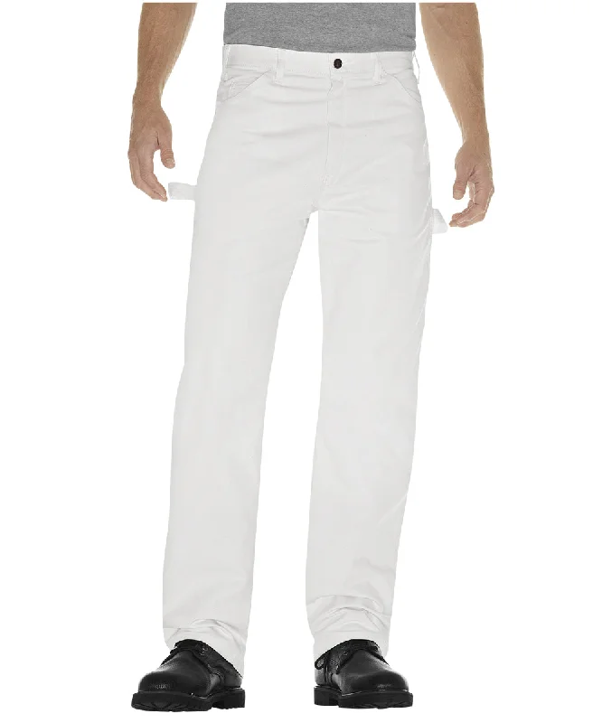 Don't Wait Dickies White Painter’s Pants - White
