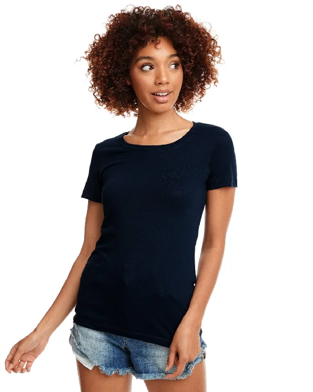 Price Reduction Next Level Ladies Ideal Short Sleeve Crew Tee | Midnight Navy