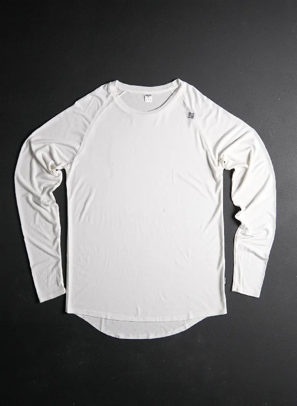 Limited Time Discount MOTO LONG SLEEVE - WHITE