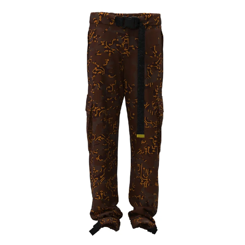 Mega Sale Electric Orange Cargo Pants