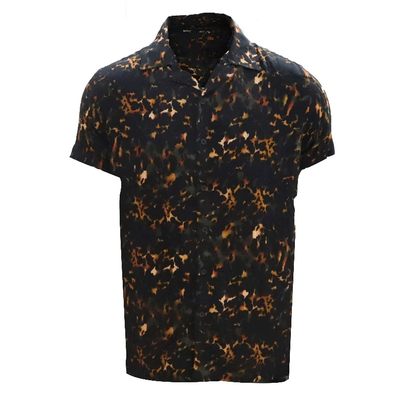 Weekend Savings Fiesta Black Dawn Crepe Shirt