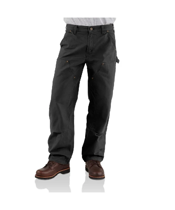 Weekend Specials to Celebrate Carhartt B136 Double Front Washed Duck Dungaree - Black