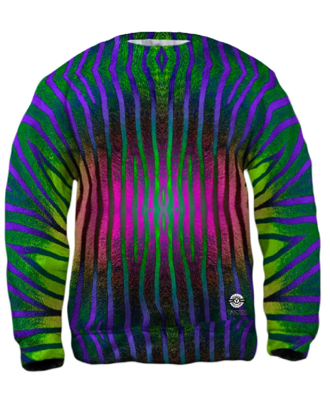 Extra Savings Pink Purple Green Zebra Stripes