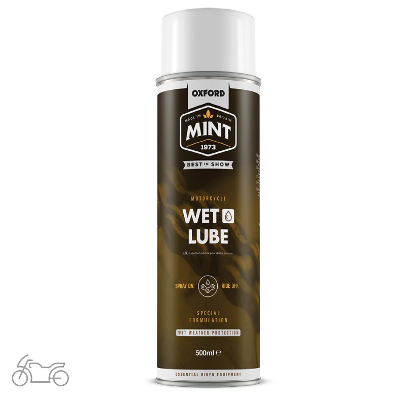 Great Bargain Oxford Mint Motorcycle Wet Weather Lube 500ml