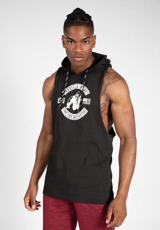 Don’t Miss Out Lawrence Hooded Tank Top - Black
