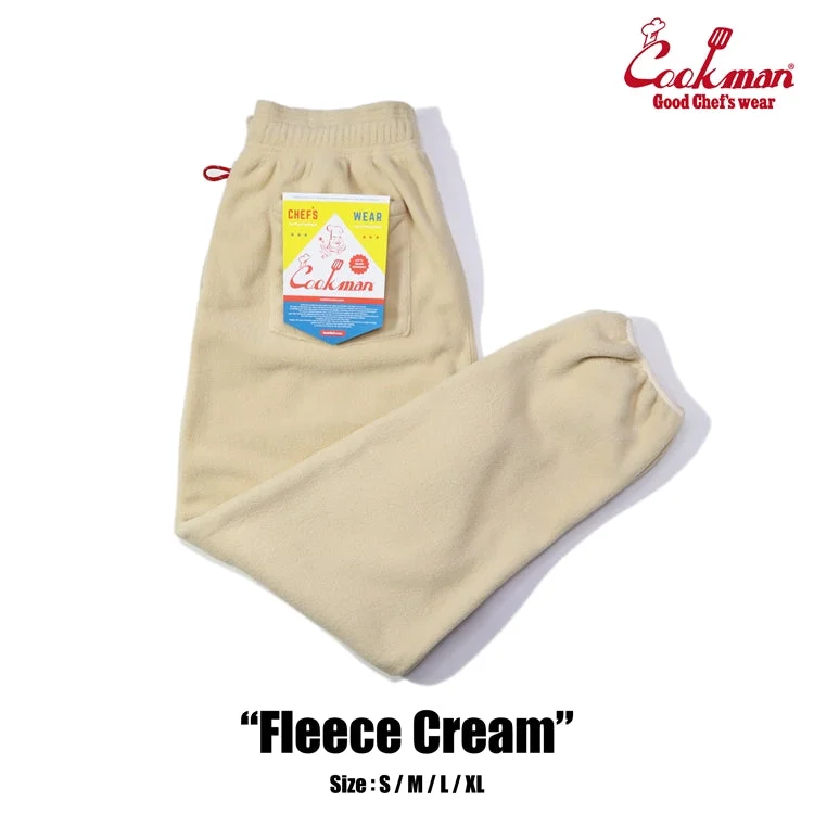 Shop and Save Cookman Chef Pants - Fleece : Cream