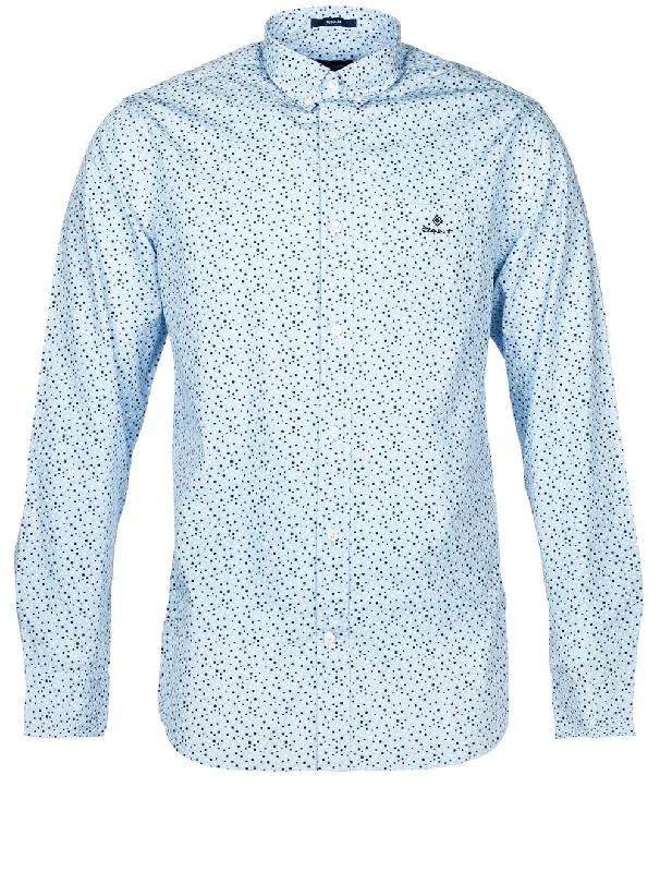 Epic Deals Reg Star Burst Shirt Powder Blue