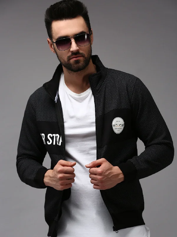 Exclusive Deal Men Black Printed Sweatshirt