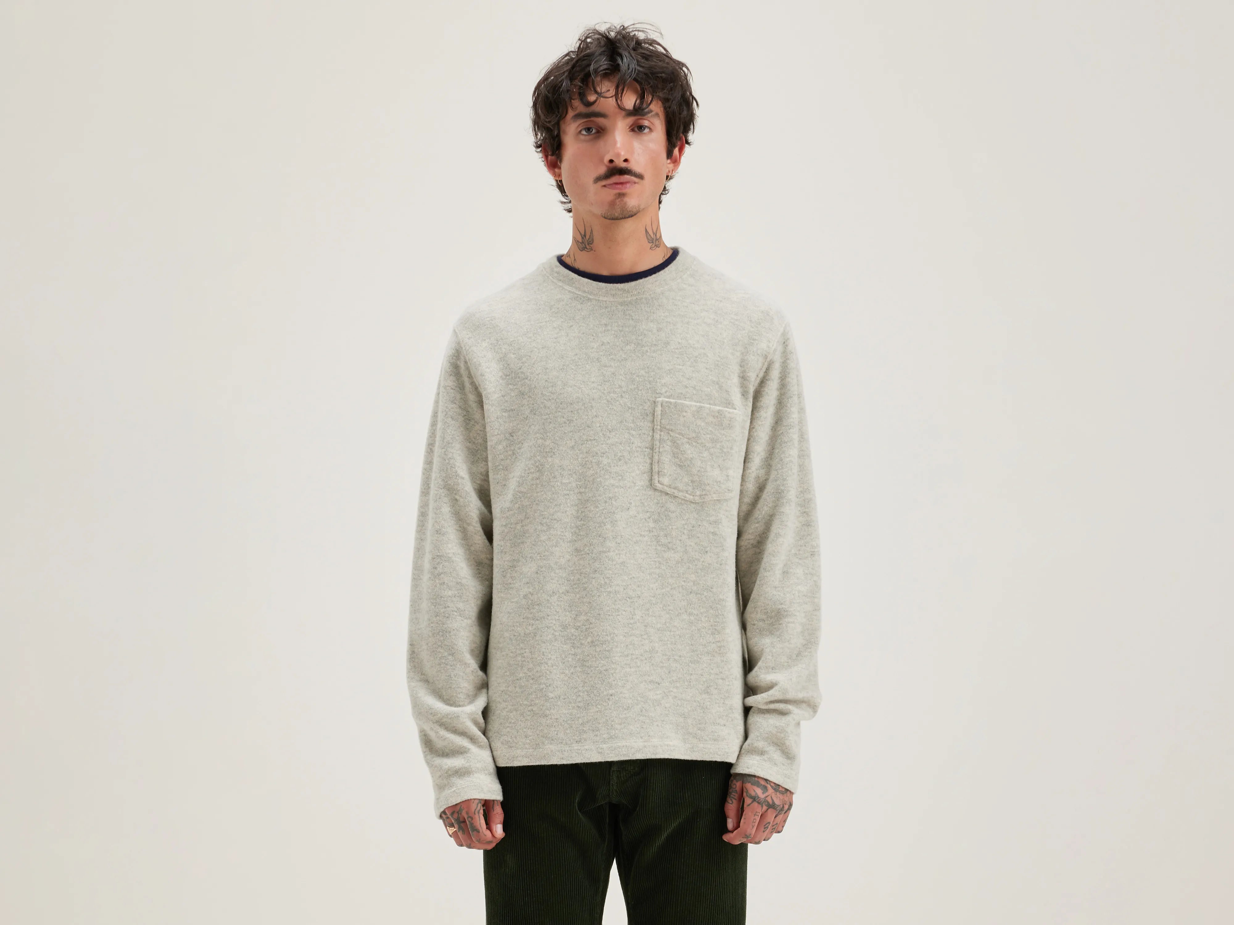 Overstock Sale Velo crew-neck sweatshirt (242 / M / COMBO B)