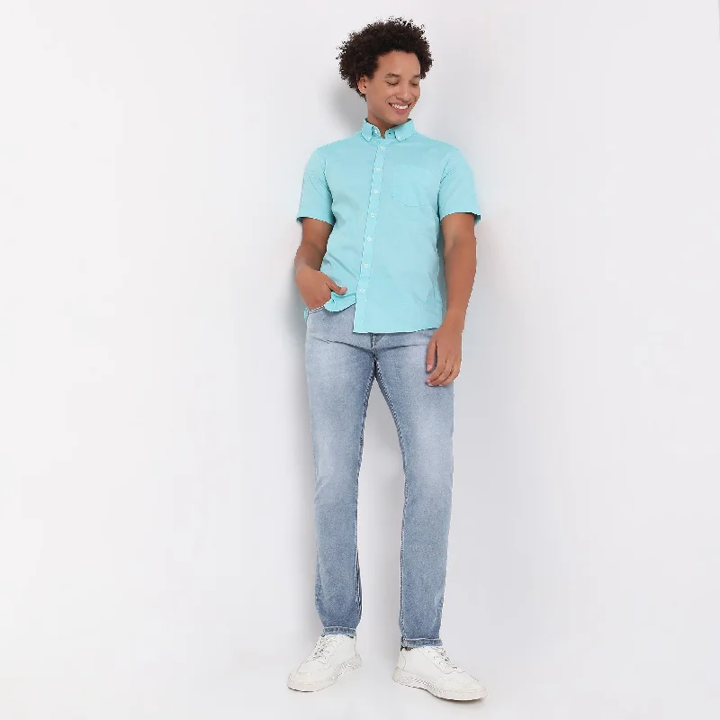 Midnight Madness Regular Fit Solid Shirt