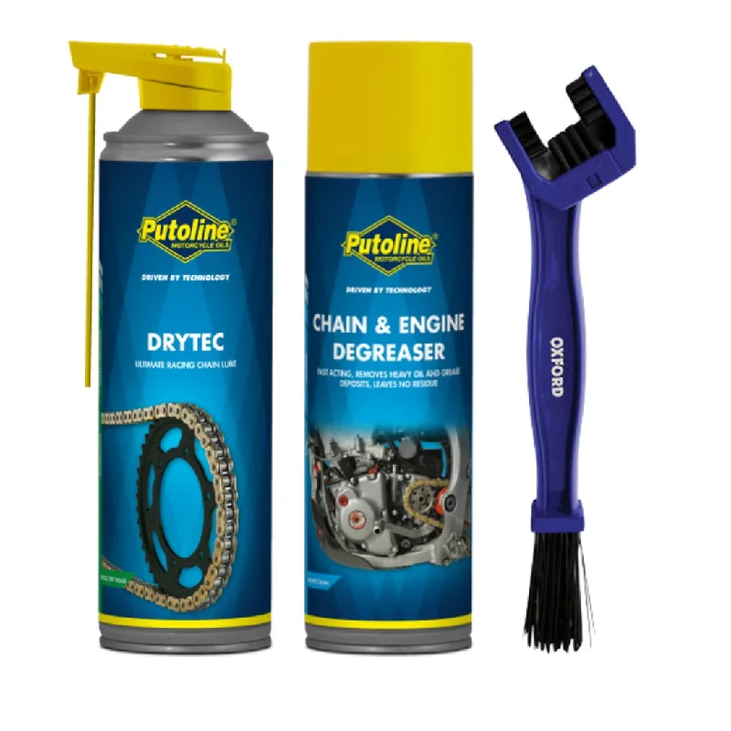 Super Deal Putoline Drytec Chain Care Bundle