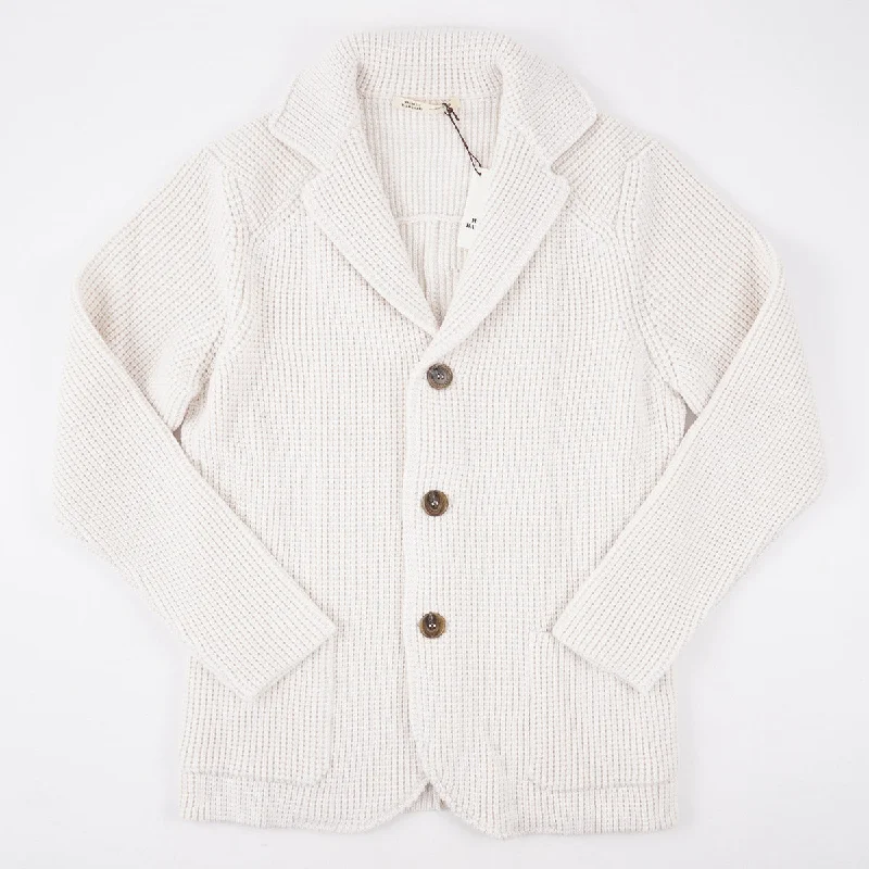 Weekend Savings Delight Maurizio Baldassari Knit Wool Sweater-Blazer