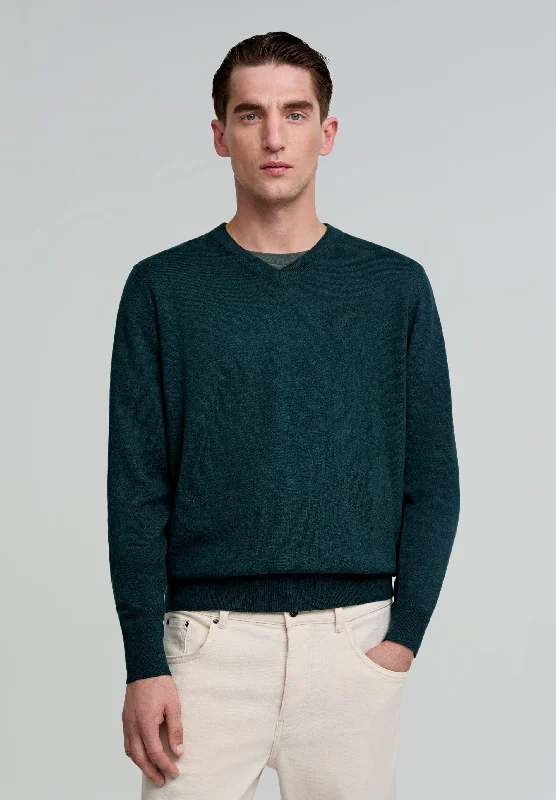 Super Sale V-NECK SWEATER WITH SKULL