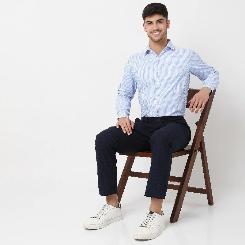 Buy More, Save More Slim Fit Checkered Shirt