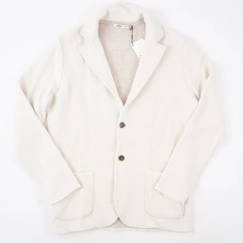 Weekend-Only Price Drops Maurizio Baldassari Plush Wool Sweater-Blazer