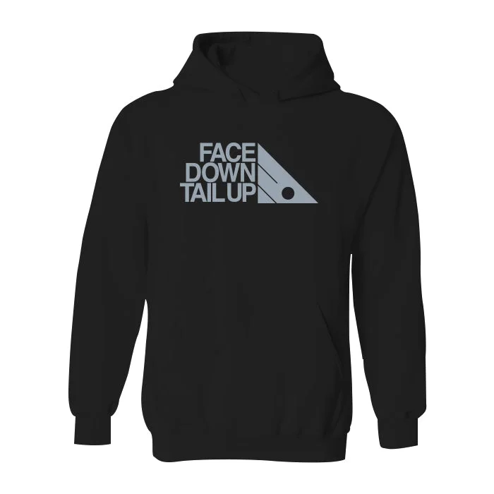 Amazing Value #FACEDOWNTAILUP Classic Heavy Hoodie - Gray Print